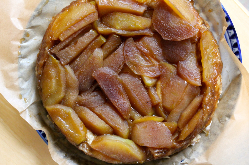 Salted Caramel Tarte Tatin - Saffron And Honey